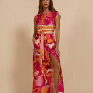 KASIA  NEW SEREN COLORFUL SEREN MAXI DRESS SIZE SMALL RETAIL $237